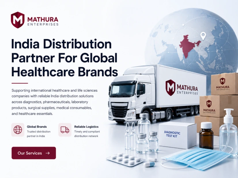 Healthcare distribution and diagnostics solutions by Mathura Enterprises India